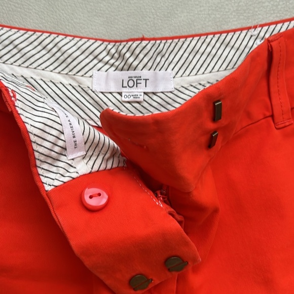 LOFT riviera shorts- size 00, barely worn - Picture 4 of 4